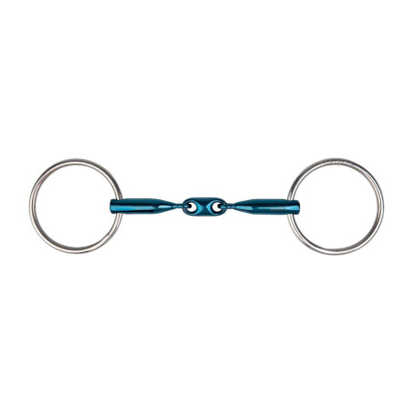 Mors 2 ringen Metalab Eco Blue dubbel gebroken