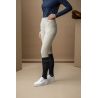 Horseware Hybrid-broek met kunstleren zitvlak AA Fina dames - Beige