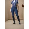 Horseware Hybrid-broek met kunstleren zitvlak AA Fina dames - Marine