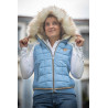 Mouwloze Pénélope Roger bodywarmer - Arctisch blauw