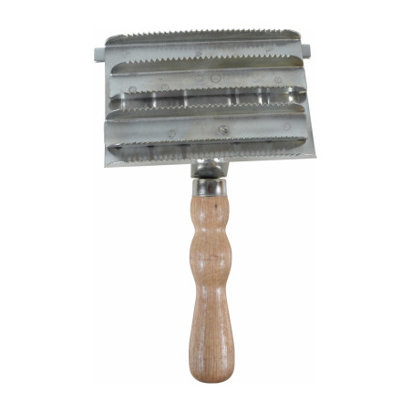 Metalen vierkante roskam Borstiq