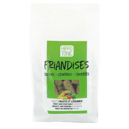 Paarden­snoepjes Hippo-Tonic met fruit- en groentesmaak