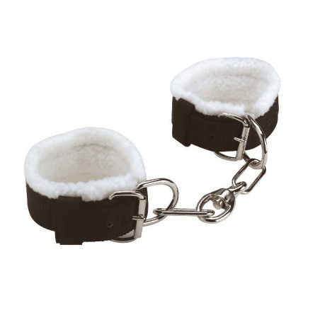 Nylon gevoerde schapenvacht Norton beenbeschermers