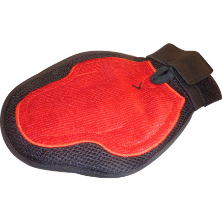 Borstel- en zweetmeshandschoen