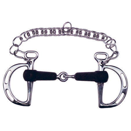 Spaans bit Feeling met gebroken rubberen scharen