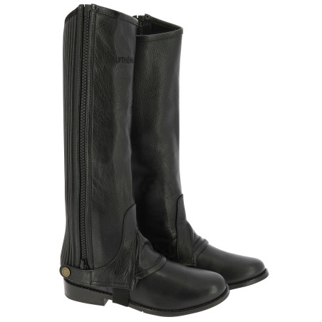 Mini-chaps Equithème leer