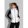 Gewatteerde mouwloze damesbodywarmer Horze reflecterend - Reflecterend zilver