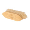 Harde borstel Wooden classic medium Grooming Deluxe - Natuurlijk