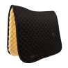 Zadelpad van schapenvacht Skin Friendly Diamond Dressuur Kentucky - Zwart
