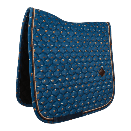 Zadelpad Velvet Horse Printing Dressuur Kentucky