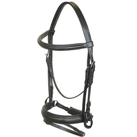 Daslö hoofdstel Duits model met roestvrijstalen gespen