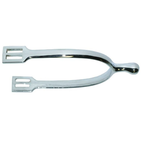 Tattini roestvrijstalen bolsporen voor heren