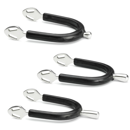 Tattini-sporen druppelvorm en rubber voor volwassenen