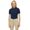 Tommy Hilfiger Equestrian dames polo met korte mouwen - Woestijnlucht
