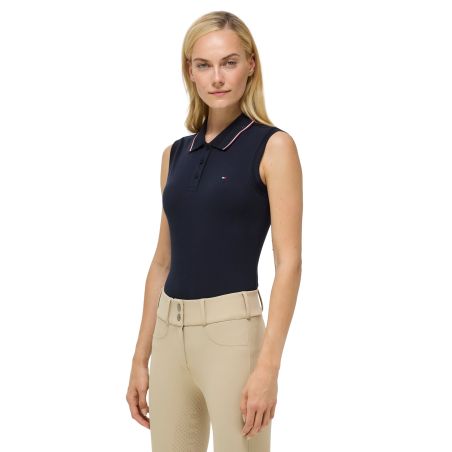 Cordova mouwloze polo voor dames van Tommy Hilfiger Equestrian