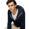 Tommy Hilfiger Equestrian Ventura heren zip hoodie - Woestijnlucht