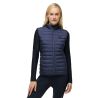 Dames gewatteerde mouwloze bodywarmer Tommy Hilfiger Equestrian Serano - Verbleekt indigo