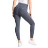 Hybride legging Horze Anya dames fullgrip - Grijs