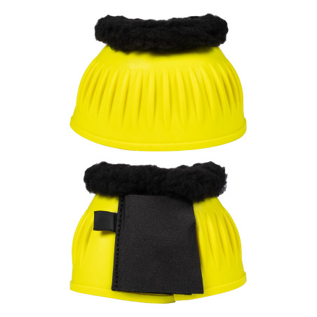 HKM Atlanta Neon rubberen springschoenen met bont