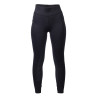HKM Mesh II legging dames met fullseat van siliconen - Zwart
