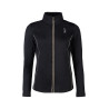 Lauria Garrelli Limone dames sweatvest met rits - Zwart