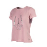 T-shirt HKM Elements dames met korte mouwen - Oudroze
