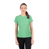 T-shirt HKM Sporty Mesh dames met korte mouwen - Groen