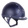Antares Origin Galaxy-rijhelm met standaardklep - Blauw / blauw leer