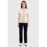 Sweat met rits in tricot Harcour Amelie - Schelp