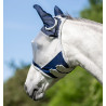 Horseware Shield vliegmasker - Marine / zilver