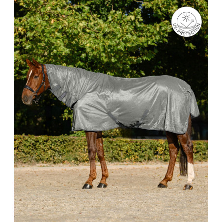 Waldhausen FlyControl anti-vliegendeken met halsstuk