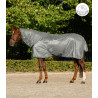 Waldhausen FlyControl anti-vliegendeken met halsstuk - Zilvergrijs