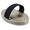 Pvc roskam met handvat Imperial Riding - Licht metallic olijfkleur