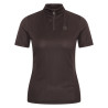 Polo met korte mouwen Imperial Riding Marla dames - Chocolade