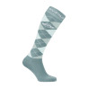 Argyle sokken HV Polo - Aqua sky