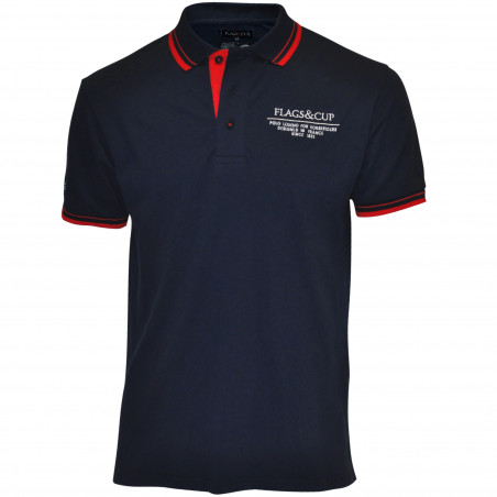 Herenpolo Capto Flags & Cup