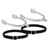 Kindersporen Imperial Riding Basic 15 mm ronde knop - Zilver