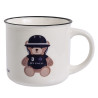 HV Polo mok Polo - Wit / marineblauw