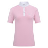 Imperial Riding Basic glam wedstrijdpolo met korte mouwen voor dames - Suikerspin