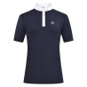 Imperial Riding Basic glam wedstrijdpolo met korte mouwen voor dames - Marine