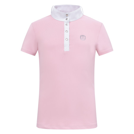 Wedstrijdpolo met korte mouwen Imperial Riding Basic Kids