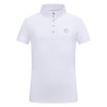 Wedstrijdpolo met korte mouwen Imperial Riding Basic Kids - Wit
