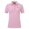 HV Polo Norah dames poloshirt met korte mouwen - Mooie roos