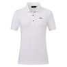 HV Polo Norah dames poloshirt met korte mouwen - Wit