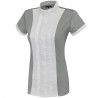 Dames poloshirt met korte mouwen Diamantina Flags & Cup - Grijs