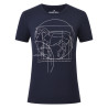 Dames T‑shirt met korte mouwen Euro-Star Mira - Marine
