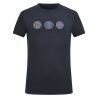 T-shirt met korte mouwen Imperial Riding Holographics Kids - Zwart