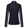 Dames longsleeve-top Euro-Star Joline - Zwart