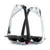 Flex-On stijgbeugels Iron-S chroom IUG zwart - Zwart / grijs