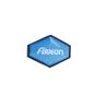 Stickers Flex-On Helm Armet - Cyaanblauw zilver